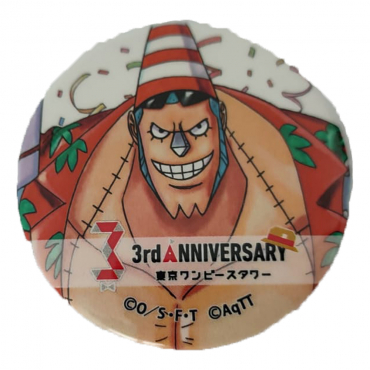 One Piece - Badge Franky 3rd Anniversary