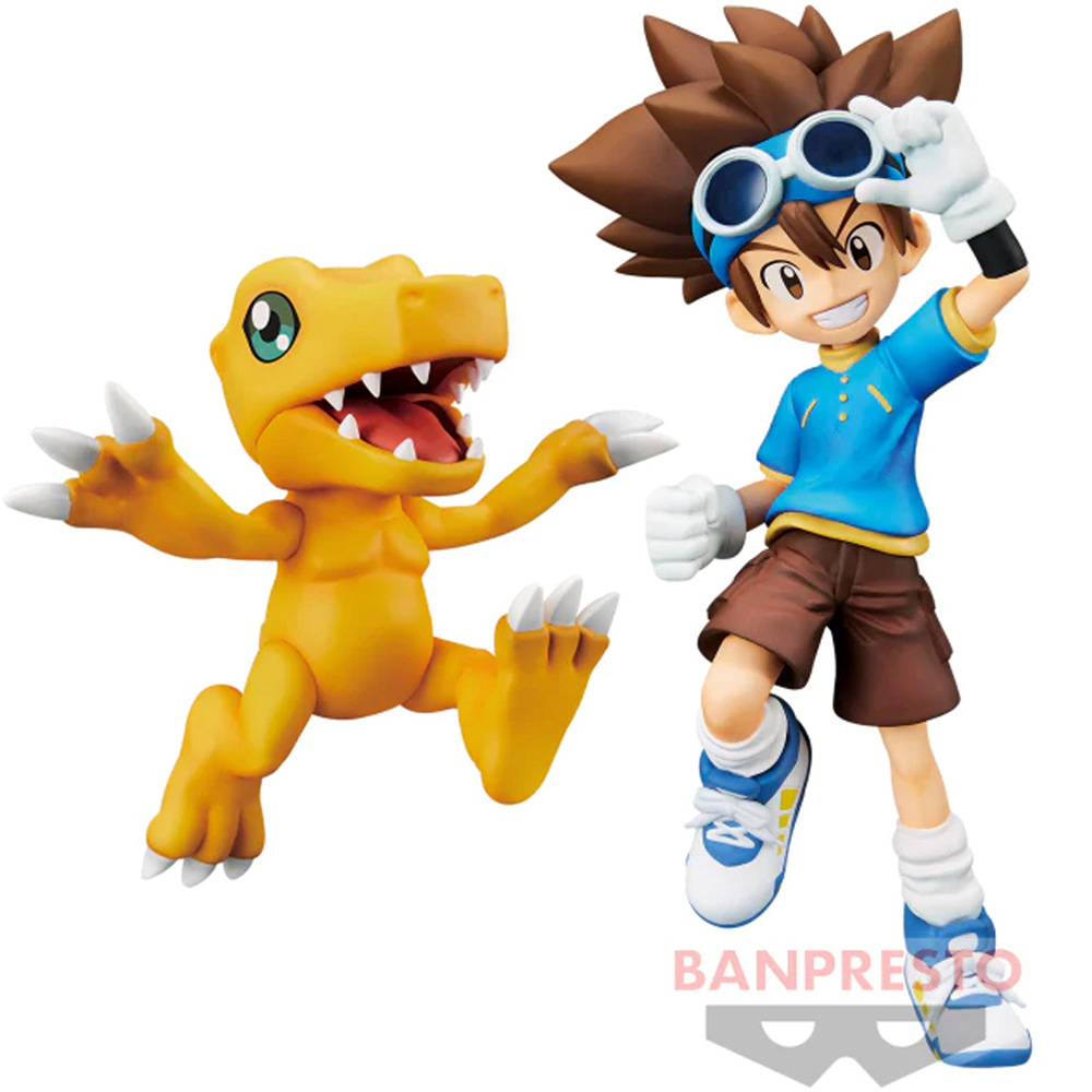 Digimon Adventure - Figurine Taichi & Agumon ~Adventure Archives~ DXF