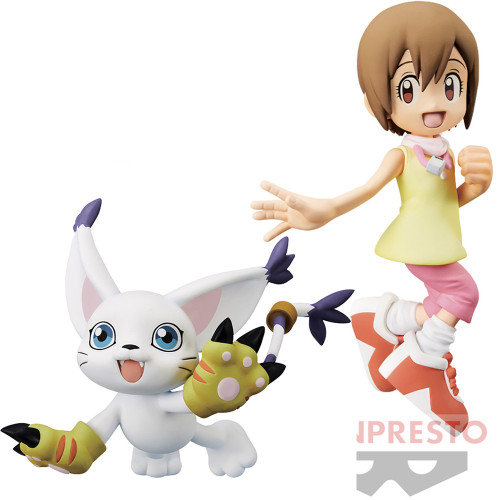 Digimon Adventure - Figurine Hikari & Tailmon ~Adventure Archives~ DXF