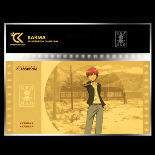 Assassination Classroom - Ticket d'Or Karma Akabane Collection 2