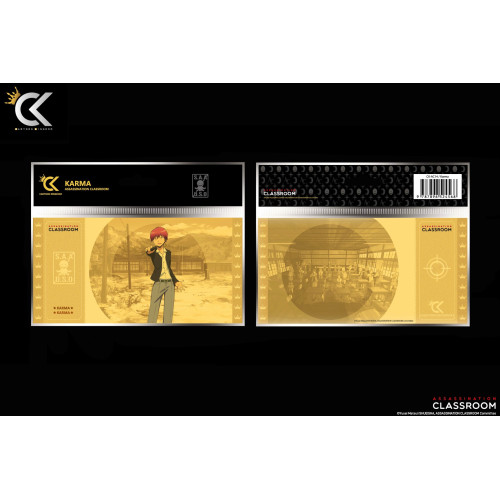 Assassination Classroom - Ticket d'Or Karma Akabane Collection 2