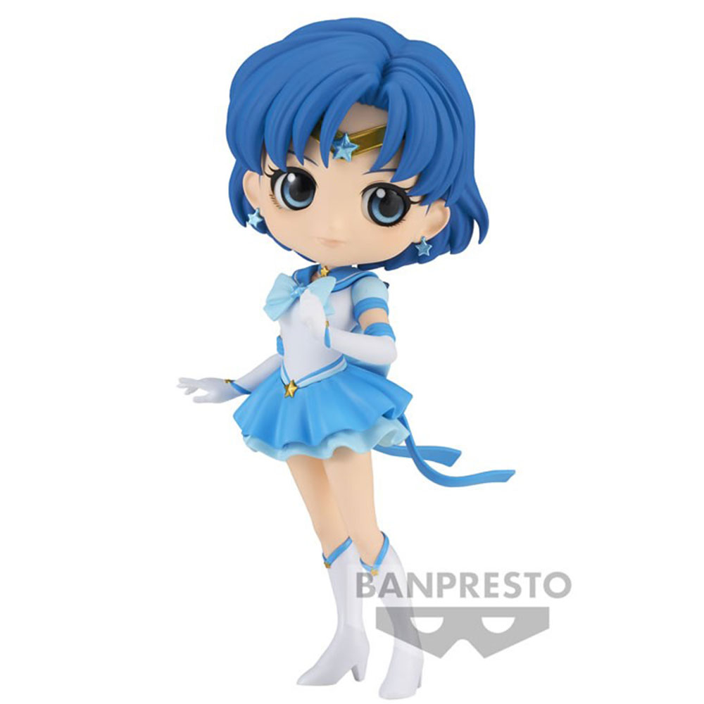 Pretty Guardian Sailor Moon Cosmos The Movie - Figurine Eternal Sailor Mercury Q-Posket Ver.B