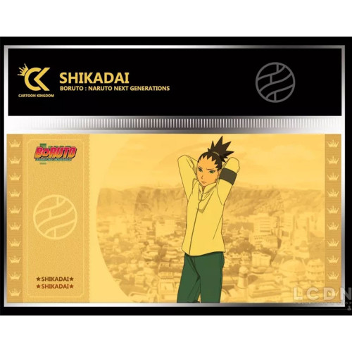 Boruto: Naruto Next Generations - Ticket D'Or Shikidai Collection 1