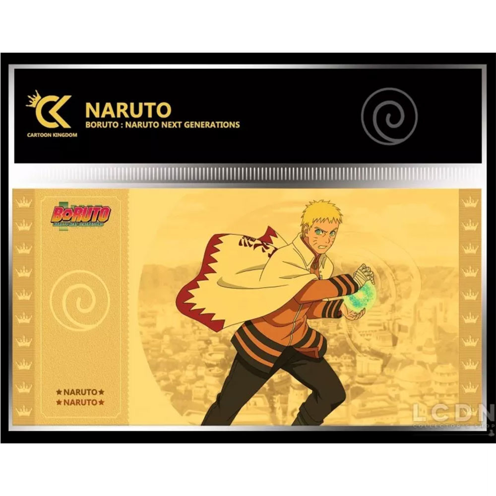 Boruto: Naruto Next Generations - Ticket D'Or Uzumaki Naruto Collection 1