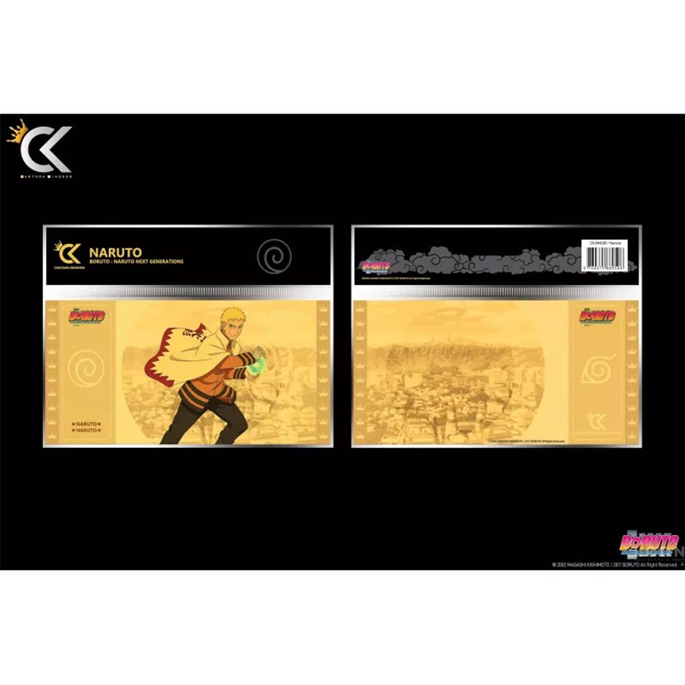 Boruto: Naruto Next Generations - Ticket D'Or Uzumaki Naruto Collection 1