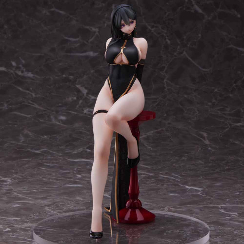 Original character - Figurine Black China Dress-chan Hayabusa Illustration