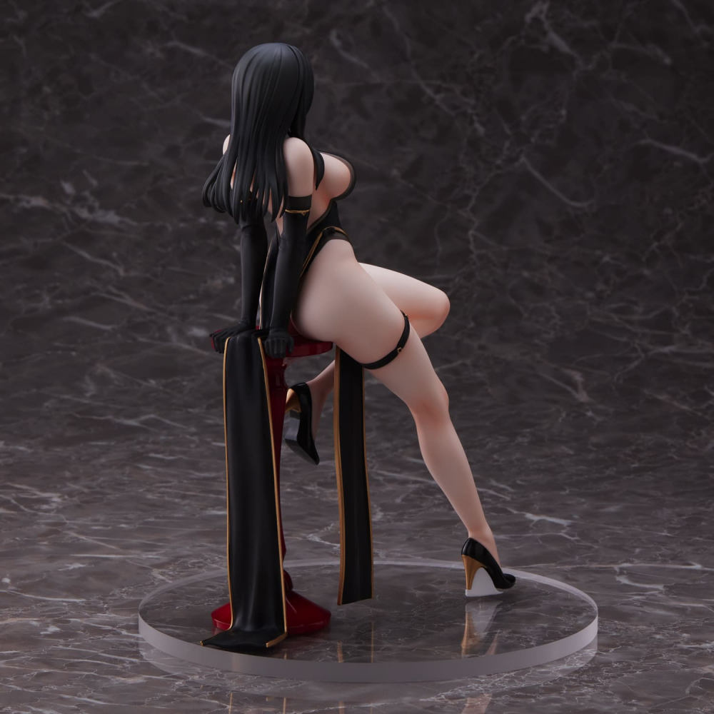 Original character - Figurine Black China Dress-chan Hayabusa Illustration