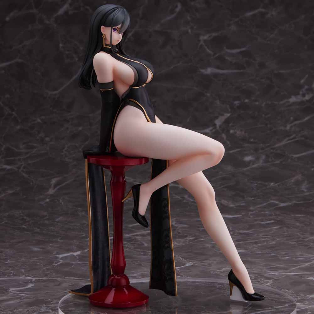 Original character - Figurine Black China Dress-chan Hayabusa Illustration