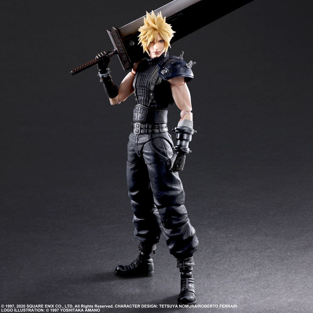 Final Fantasy VII Remake - Figurine Cloud Strife Ver 2 Play Arts Kai Restock