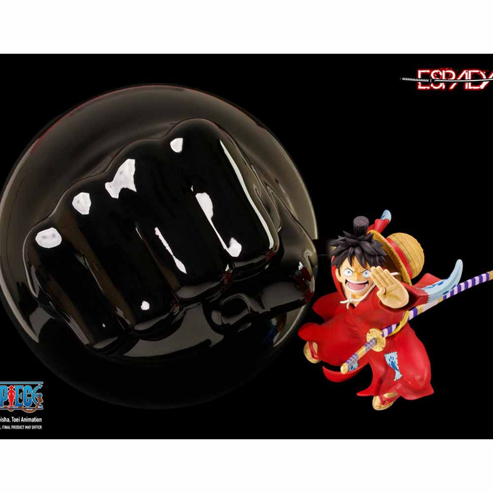 One Piece - Figurine Murale Monkey D. Luffy Edition Limitée