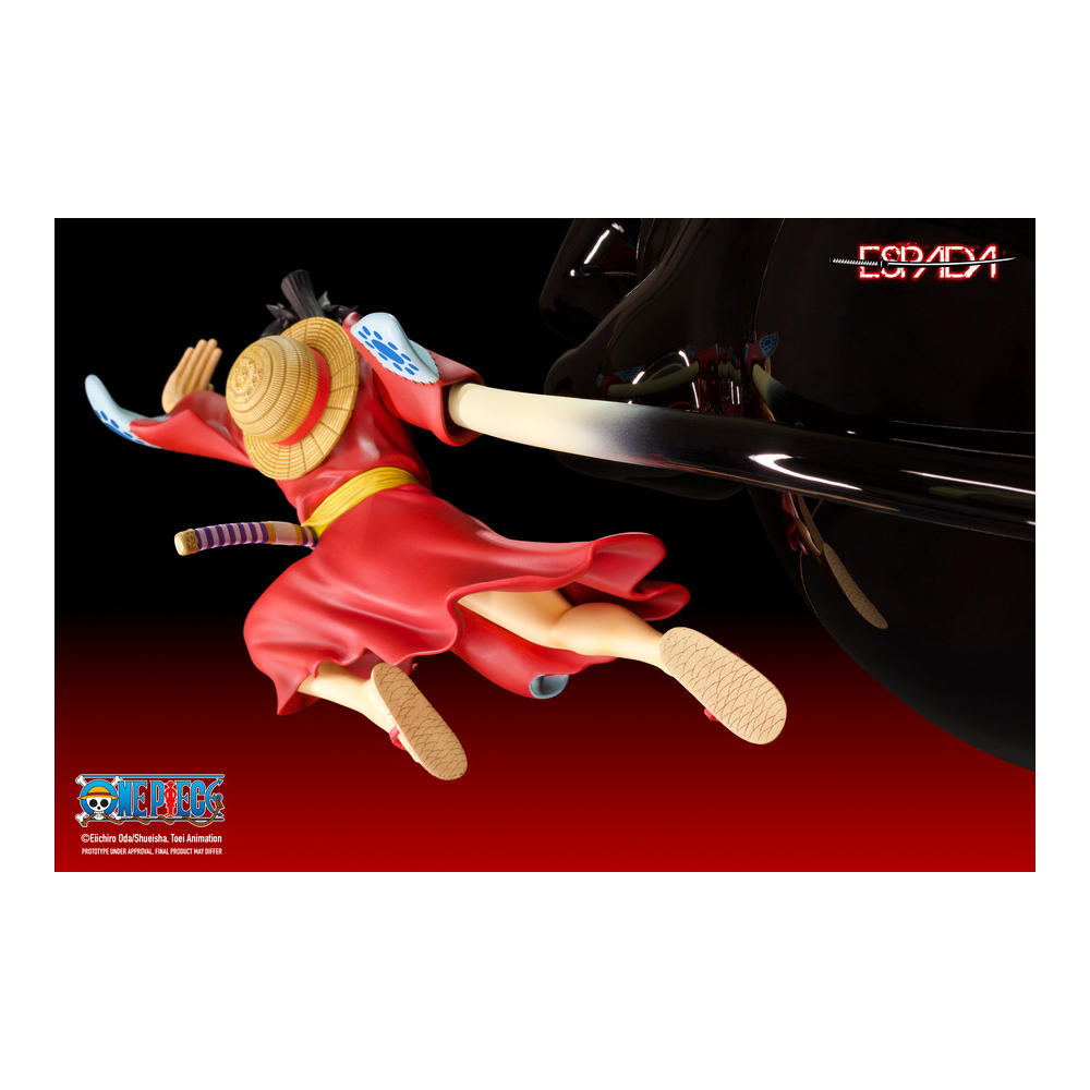 One Piece - Figurine Murale Monkey D. Luffy Edition Limitée