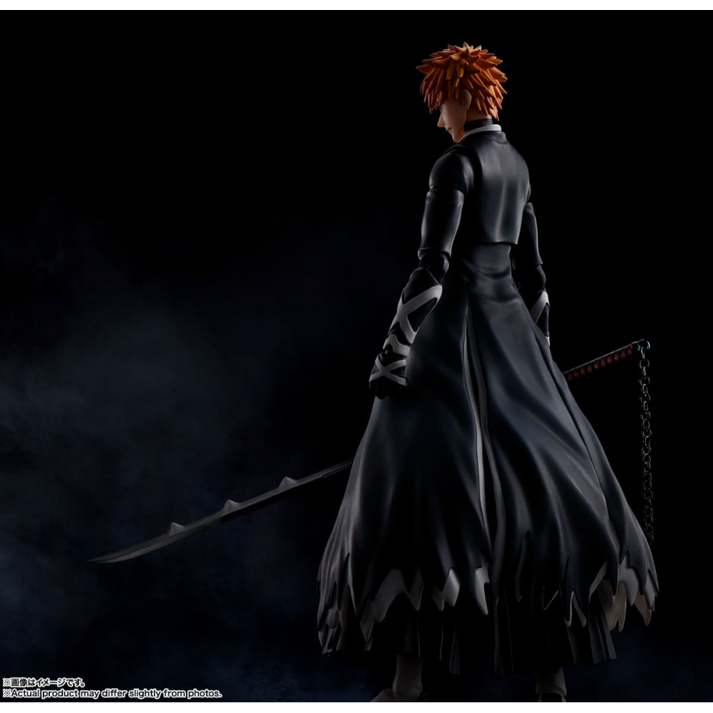 Bleach - Figurine Kurosaki Ichigo Bankai Tensazangetsu S.H Figuarts