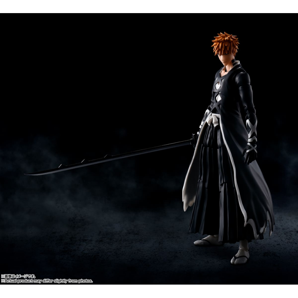 Bleach - Figurine Kurosaki Ichigo Bankai Tensazangetsu S.H Figuarts