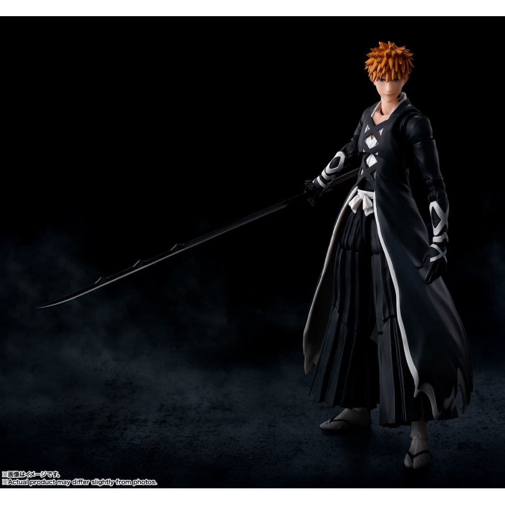 Bleach - Figurine Kurosaki Ichigo Bankai Tensazangetsu S.H Figuarts