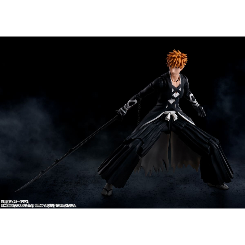 Bleach - Figurine Kurosaki Ichigo Bankai Tensazangetsu S.H Figuarts