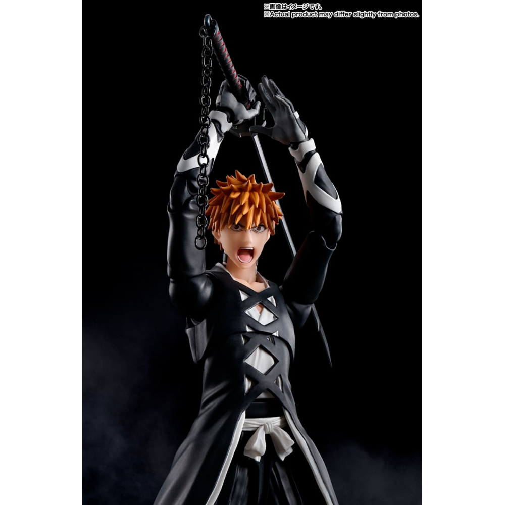 Bleach - Figurine Kurosaki Ichigo Bankai Tensazangetsu S.H Figuarts