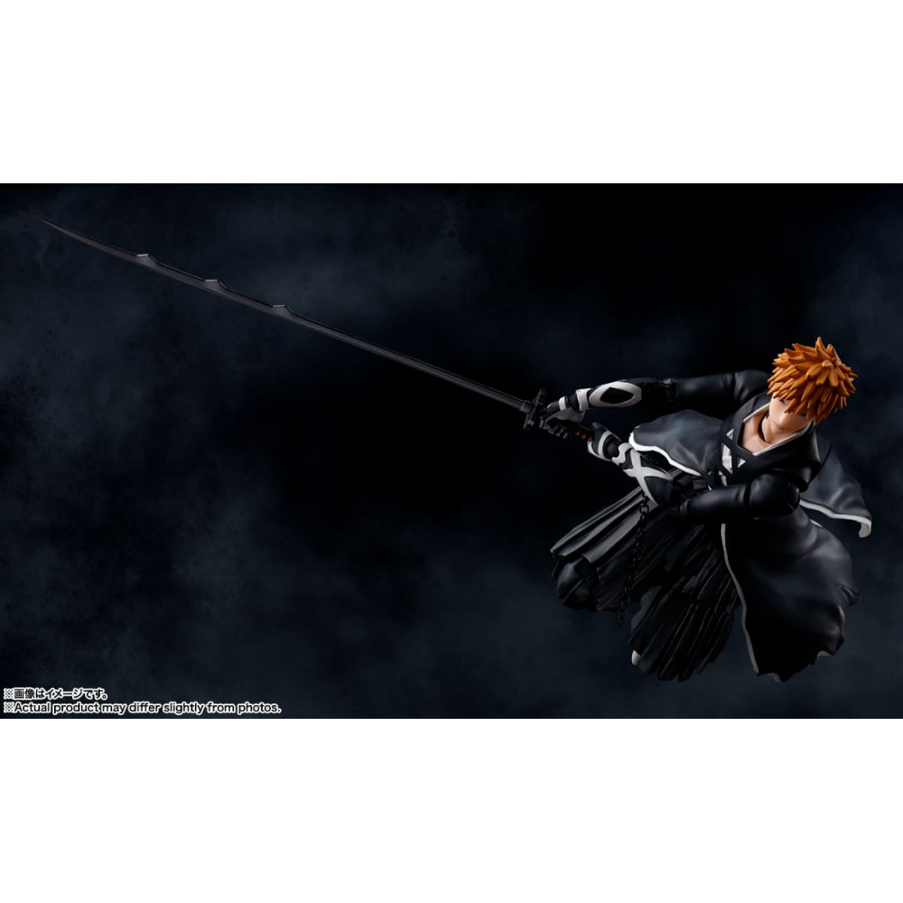 Bleach - Figurine Kurosaki Ichigo Bankai Tensazangetsu S.H Figuarts