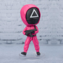 Squid Game - Figurine Masked Worker ' Triangle ' Figuarts Mini