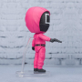 Squid Game - Figurine Masked Worker ' Carré ' Figuarts Mini