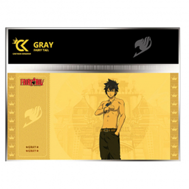 Fairy Tail - Ticket d'Or Gray Fullbuster