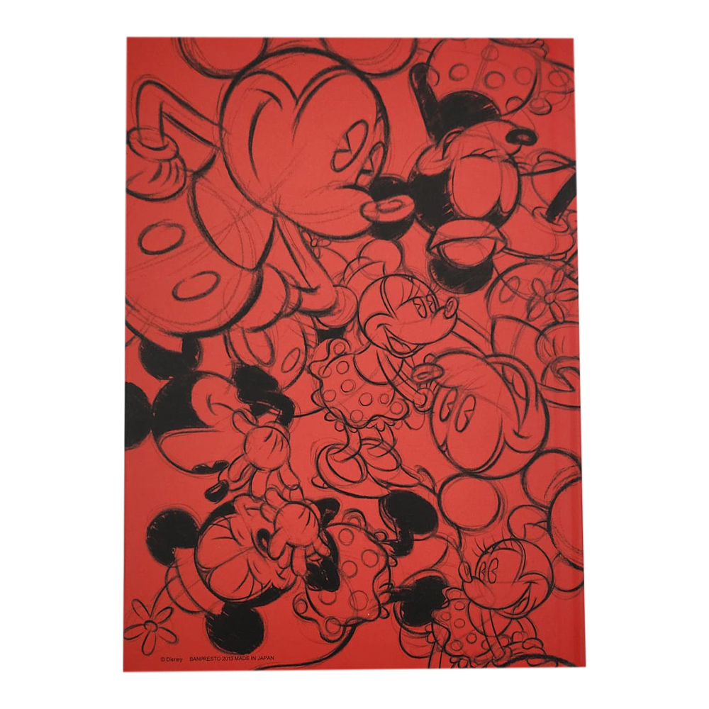 Disney - Cahier de Note Mickey & Minnie Mouse