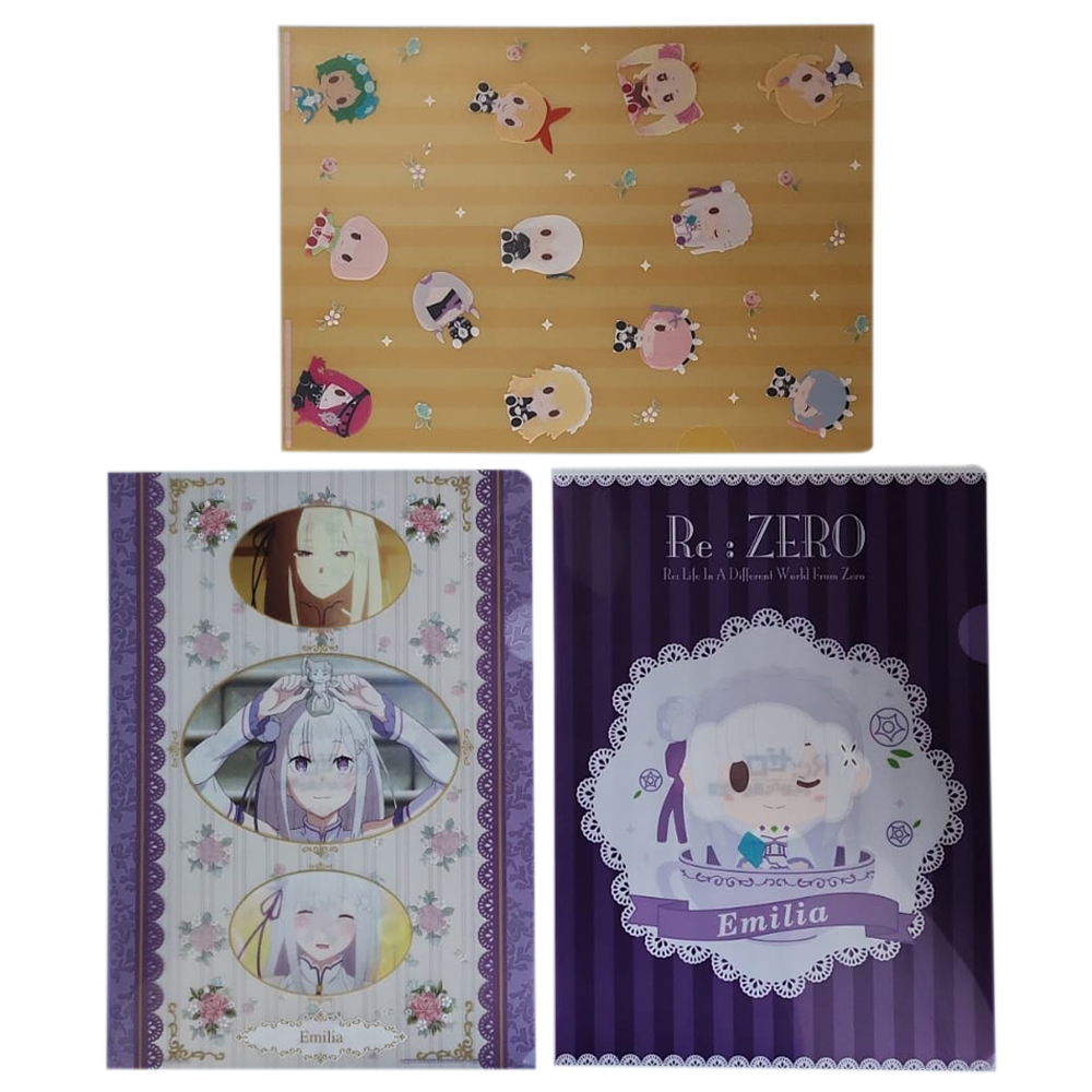 Re:ZERO - Starting Life In Another World - - Trio Porte Documents Emilia