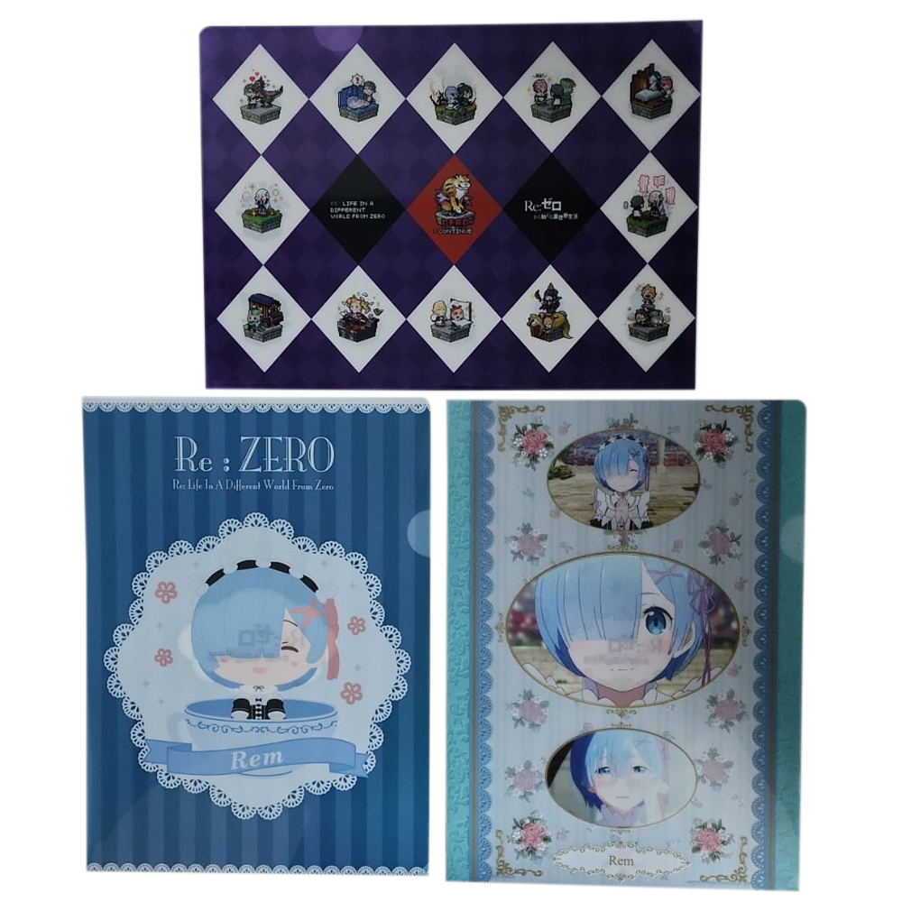 Re:ZERO - Starting Life In Another World - - Trio Porte Documents Rem