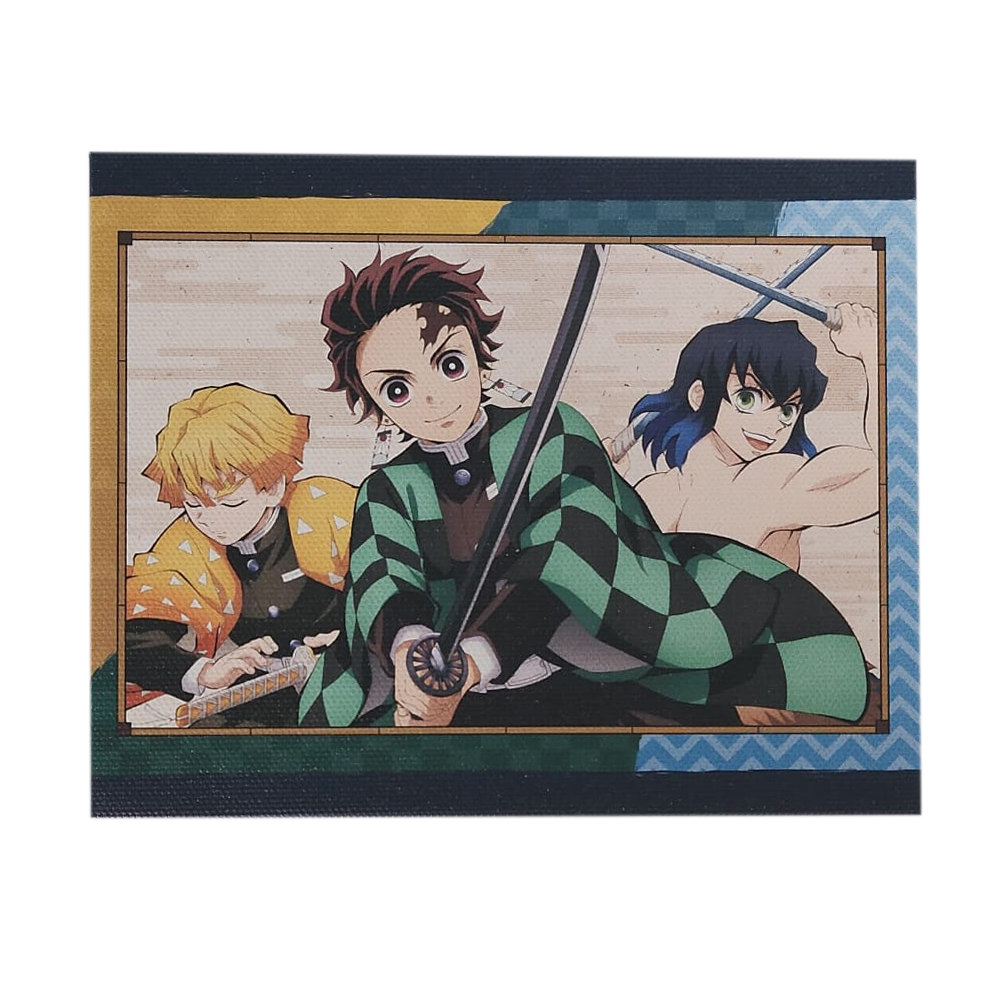 Demon Slayer Kimetsu No Yaiba - Toile Zenitsu Tanjiro & Inosuke