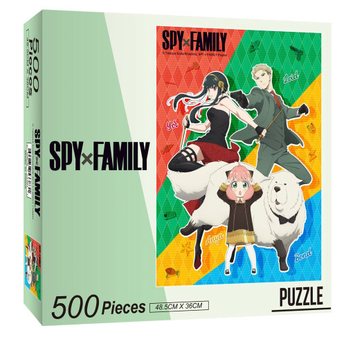 Spy × Family - Puzzle The Forgers 3 (500 Pièces)