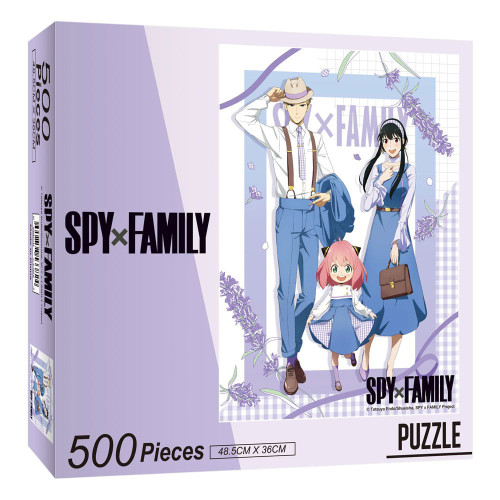 Spy × Family - Puzzle The Forgers 2 (500 Pièces)