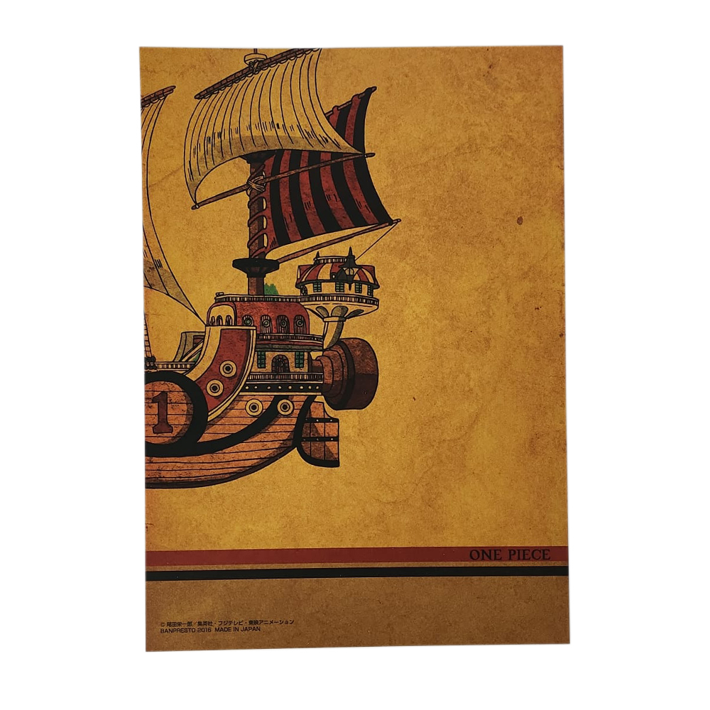 One Piece - Cahier De Note Straw Hat Crew & Thousand Sunny