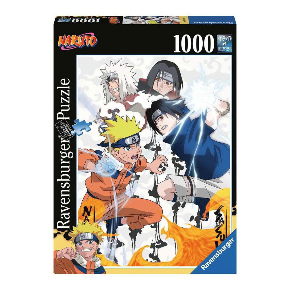 Naruto - Puzzle Naruto Vs Sasuke (1000 Pièces)