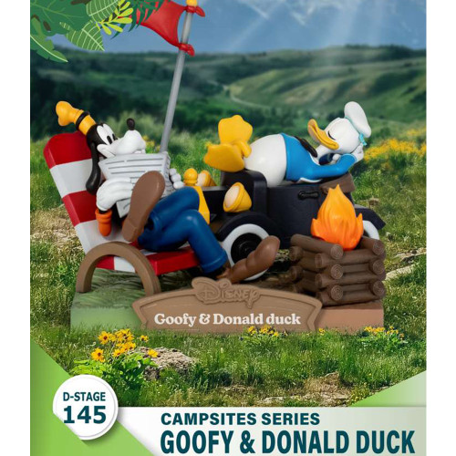 Disney - Figurine Dingo & Donald Duck D-Stage Campsite Series [145]