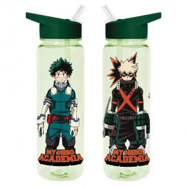 My Hero Academia Rivals - Bouteille Plastique Izuku Midoriya & Bakugo Katsuki