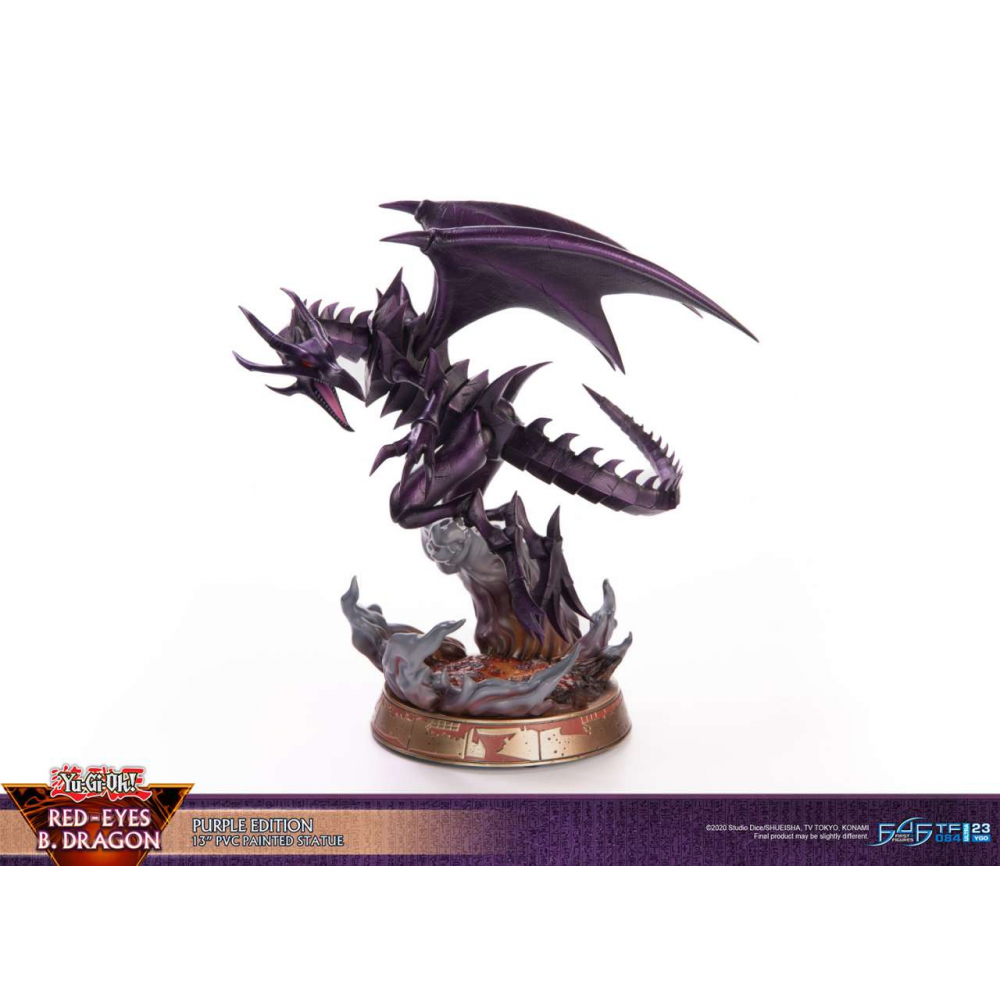 Yu-Gi-Oh! - Figurine Red-Eyes B.Dragon Purple Edition