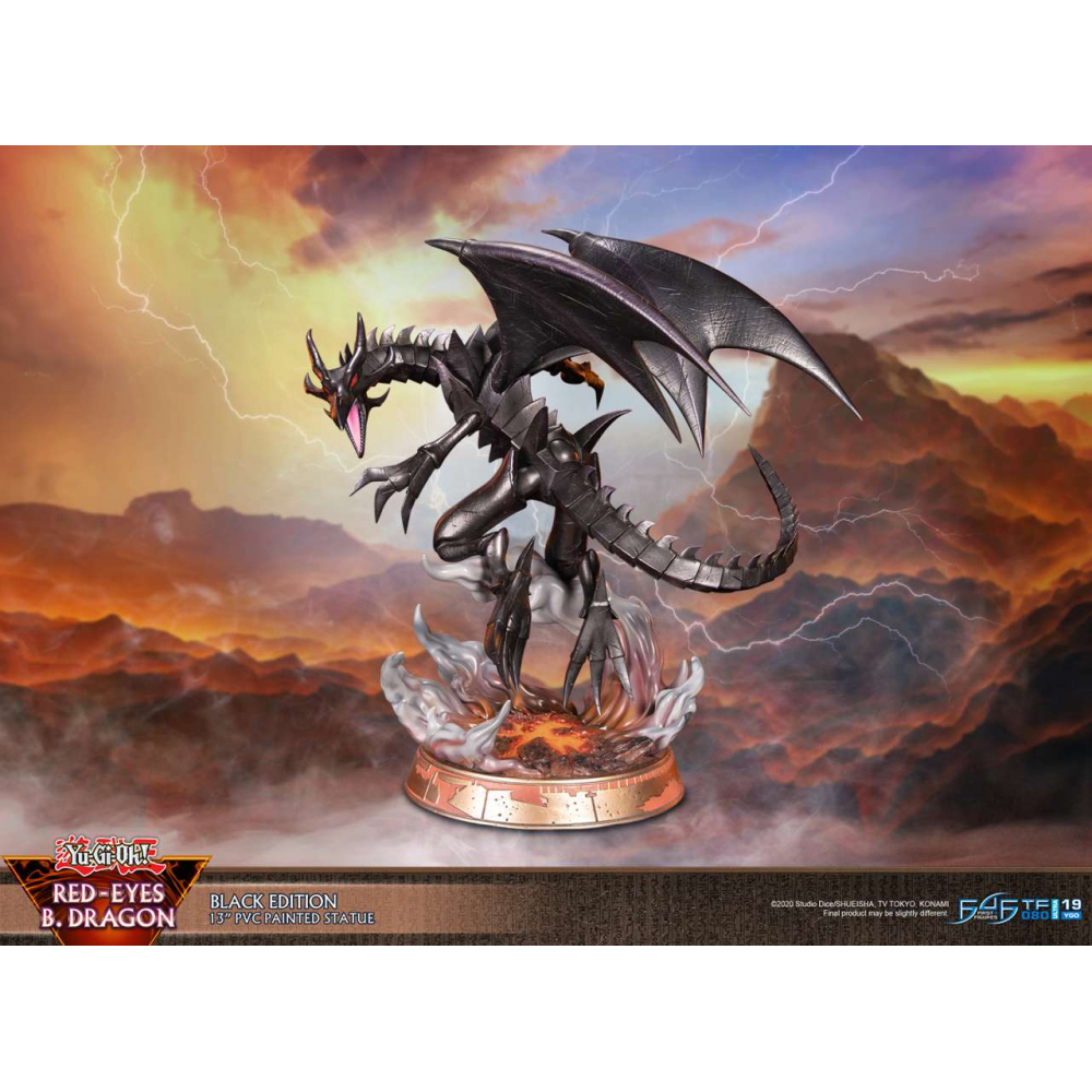 Yu-Gi-Oh! - Figurine Red-Eyes B.Dragon Black Edition