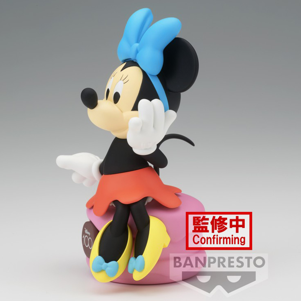 Disney - Figurine Minnie Mouse Sofubi Disney 100Th Anniversary Ver.