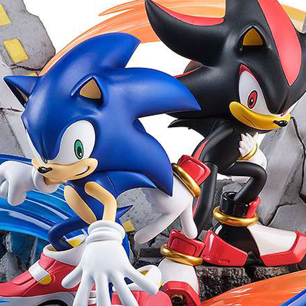 Sonic Adventure 2 - Figurine Sonic & Shadow Super Situation Figure S-Fire