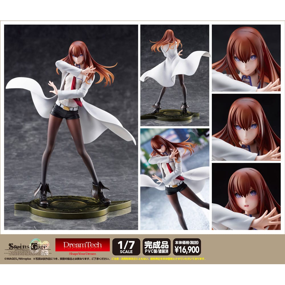 Steins Gate - Figurine Kurisu Makise 1/7 Dreamtech-210 Lab Coat Style Ver.