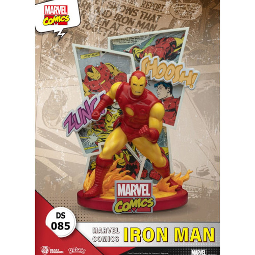 Marvel - Figurine Iron Man Marvel Comics D-Stage [085]