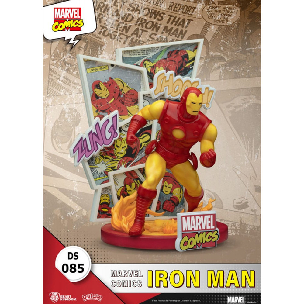 Marvel - Figurine Iron Man Marvel Comics D-Stage [085]