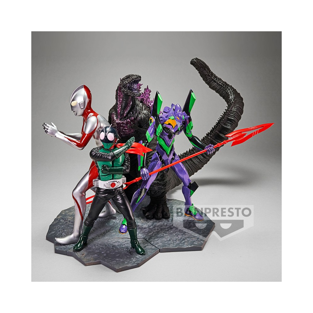 Godzilla - Figurine Godzilla Shin Japan Heroes Universe Art Vignette