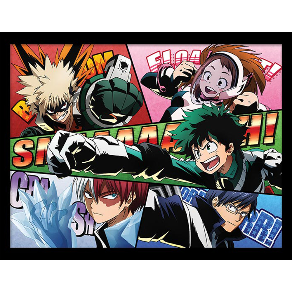 My Hero Academia - Tableau My Hero Academia Comic Action