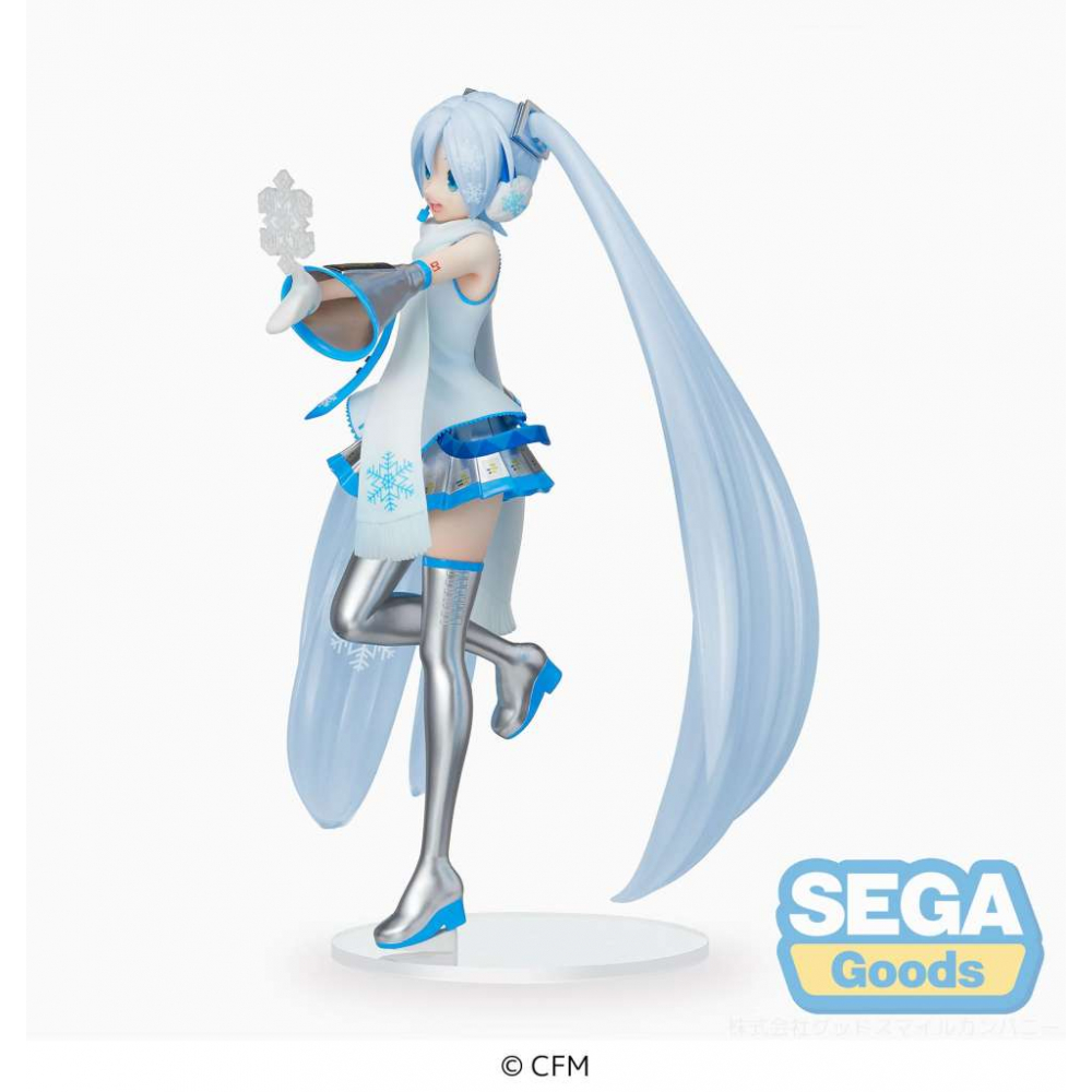 Vocaloid - Figurine Hatsune Miku Luminasta Snow Sky Town Ver.