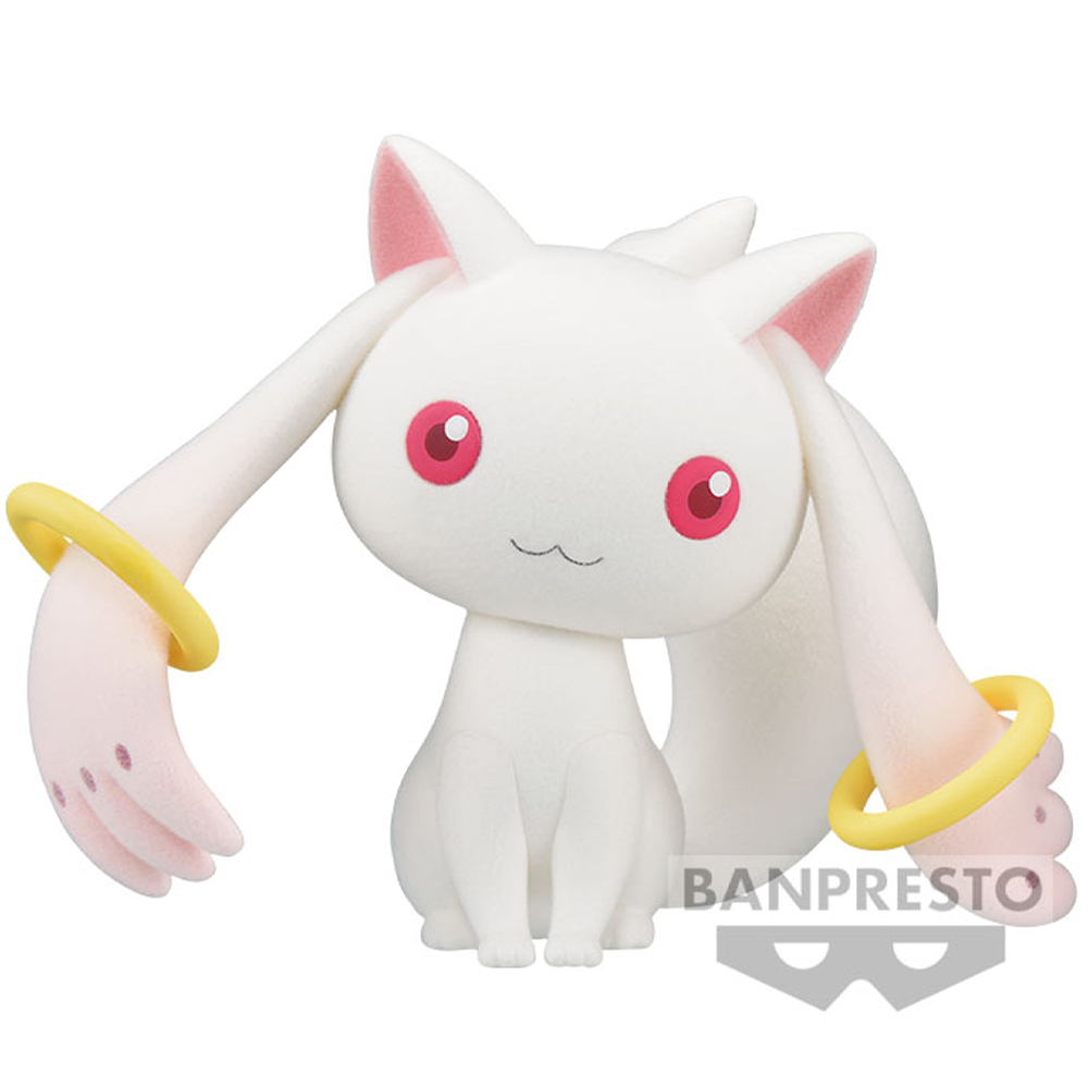 Puella Magi Madoka Magica The Movie : Rebellion - Figurine Kyubey Fluffy Puffy Ver.A