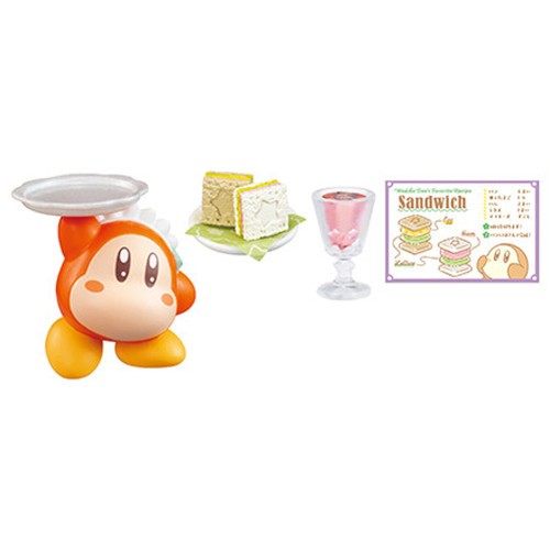 Kirby - Figurine Waddle Dee Garden Afternoon Tea Sandwich Ver.