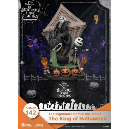 L'Étrange Noël de Mr. Jack - Figurine Jack The King Of Halloween D-Stage [142]