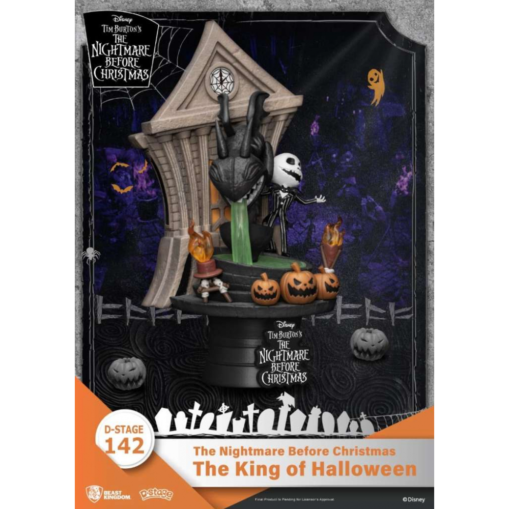 L'Étrange Noël de Mr. Jack - Figurine Jack The King Of Halloween D-Stage [142]