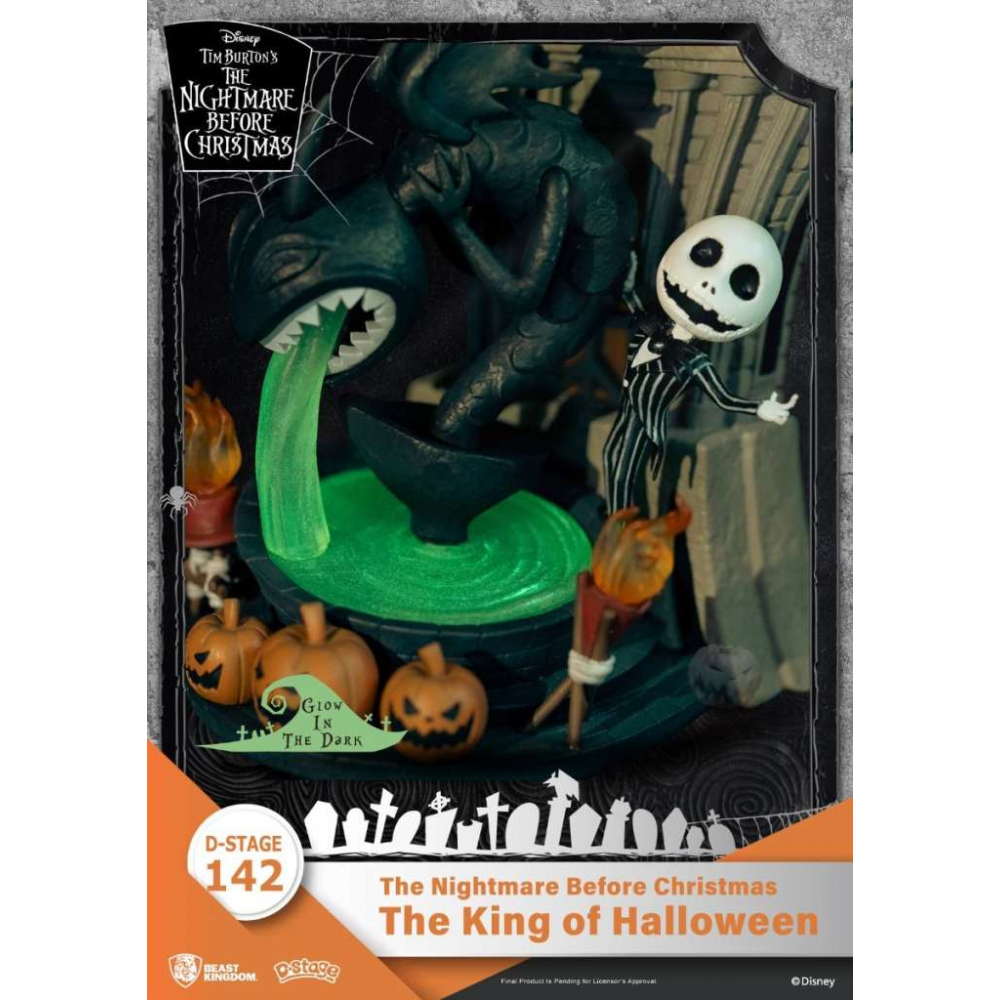 L'Étrange Noël de Mr. Jack - Figurine Jack The King Of Halloween D-Stage [142]