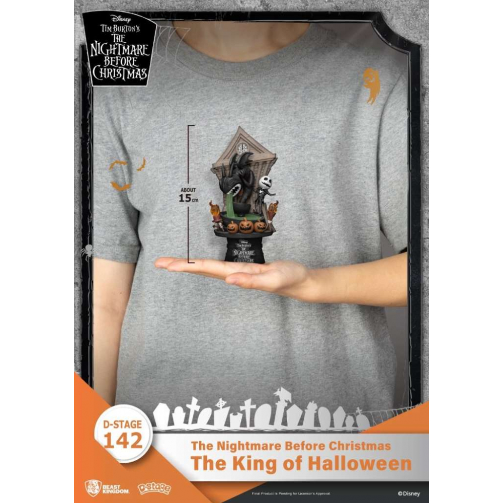 L'Étrange Noël de Mr. Jack - Figurine Jack The King Of Halloween D-Stage [142]